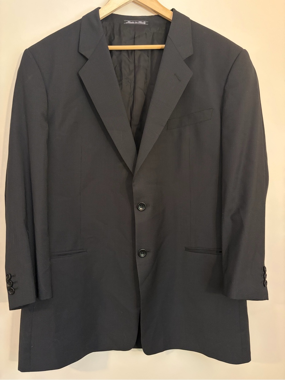 Armani Collezioni Men’s Wool Blazer — Size 46R (Made in Italy, Neiman Marcus)